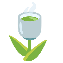 tulip and teacup without handle