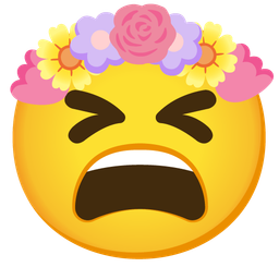 tulip and tired face