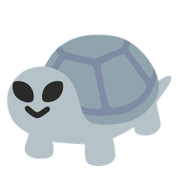 turtle and alien
