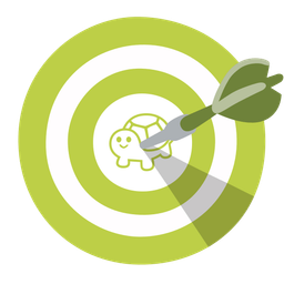 turtle and bow and arrow