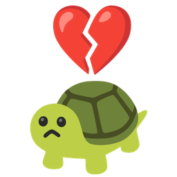 turtle and broken heart