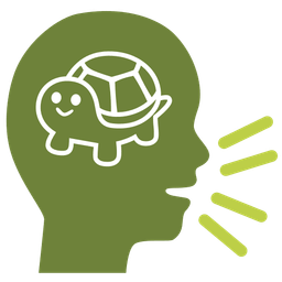 turtle and busts in silhouette