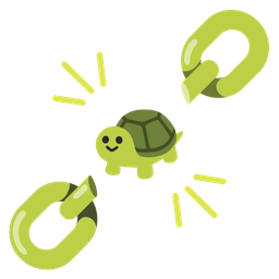 turtle and chains