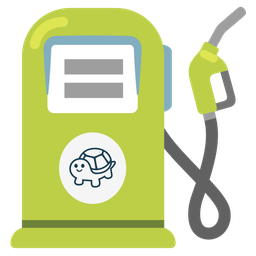 turtle and fuel pump