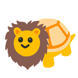 turtle and lion