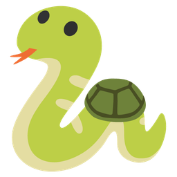 turtle and snake