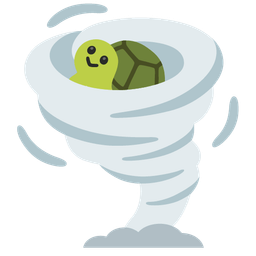 turtle and tornado