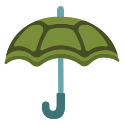 turtle and umbrella