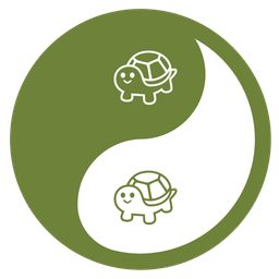 turtle and yin yang
