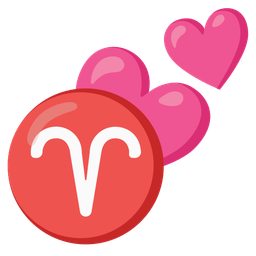 two hearts and Aries