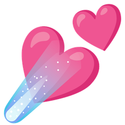 Two hearts and Comet