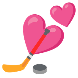 Two hearts and Ice hockey