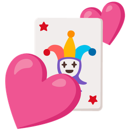 two hearts and joker