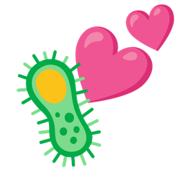 two hearts and microbe
