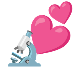 Two hearts and Microscope