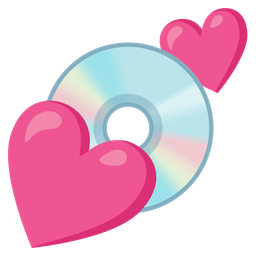 two hearts and optical disk