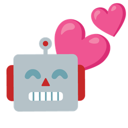 two hearts and robot
