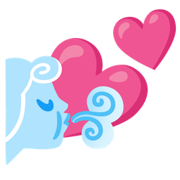 two hearts and wind face