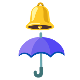 umbrella and bell