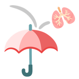 umbrella and lungs