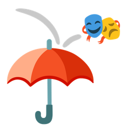 umbrella and performing arts