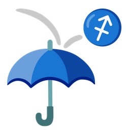 umbrella and Sagittarius