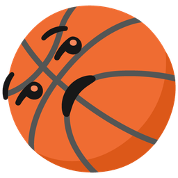 unamused face and basketball