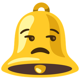 unamused face and bell