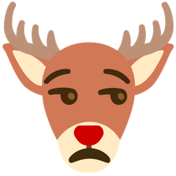 unamused face and deer