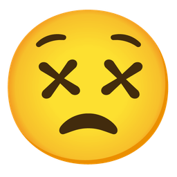 unamused face and face with crossed-out eyes