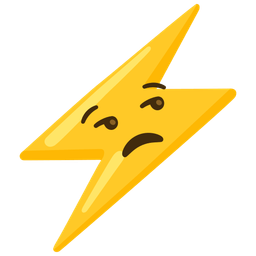 unamused face and high voltage