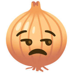 unamused face and onion