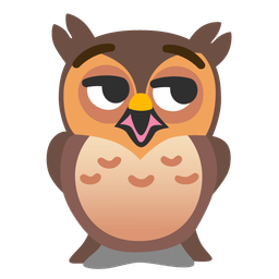 unamused face and owl