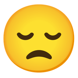 unamused face and relieved face