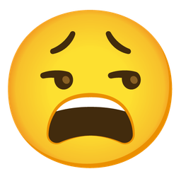 unamused face and weary face