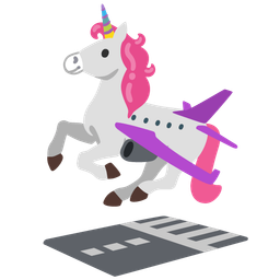 Unicorn and Airplane