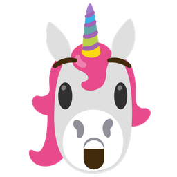 Unicorn and Astonished face