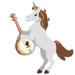 unicorn and banjo