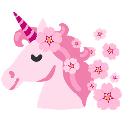 Unicorn and Cherry blossom