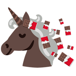Unicorn and Chocolate bar