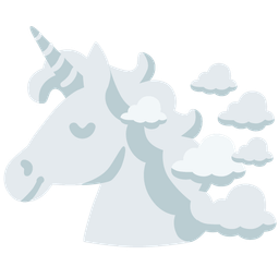 Unicorn and Cloud