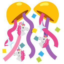 Unicorn and Confetti ball