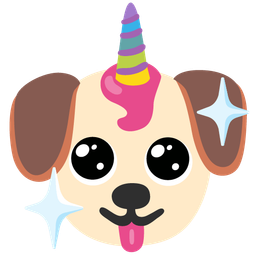 Unicorn and Dog face