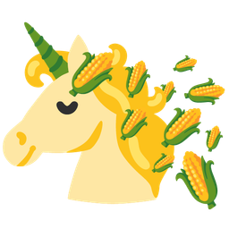 Unicorn and Ear of corn