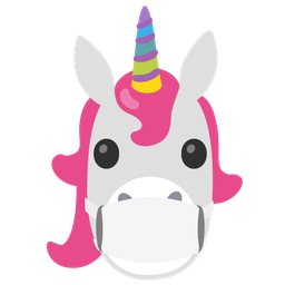 Unicorn and Face with medical mask