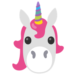 Unicorn and Face without mouth