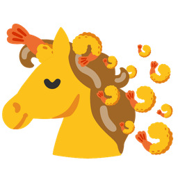 Unicorn and Fried shrimp