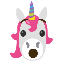 Unicorn and Hushed face