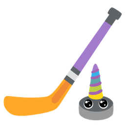 Unicorn and Ice hockey