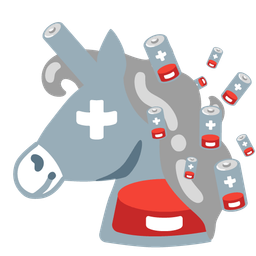 Unicorn and Low battery